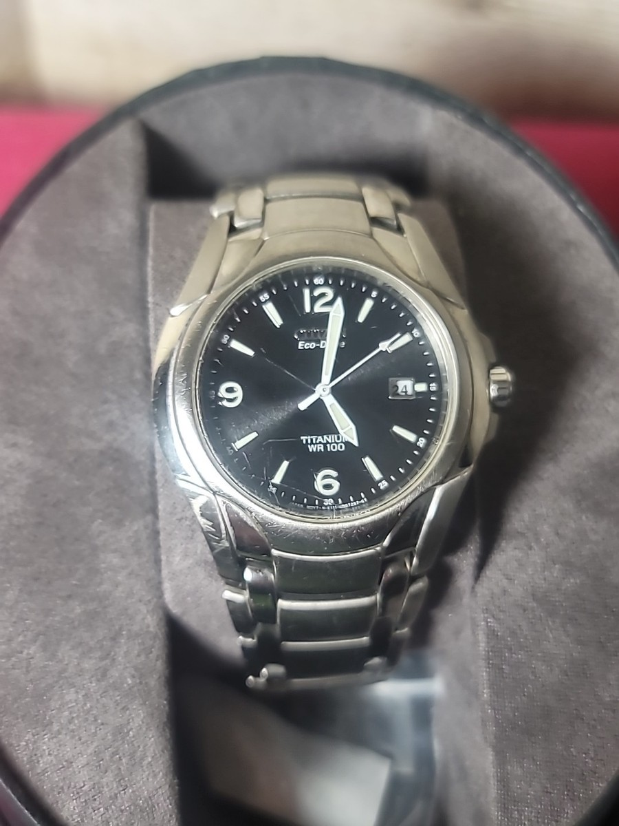 時計 Citizen Titanium C162-E80061 TA Citizen Digital Alarm Chronograph C162-E80061 TA/ case no