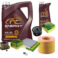 Mann Inspektionspaket 6L Mannol Energy 5W-30 FüR Renault Megane Scenic 1.9 D