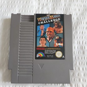 WWF WrestleMania Challenge NES Video Game with Manual PAL NES Nintendo boxed