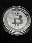 1 oz Bitcoin Silver Round .999 fine Silver Bullion 1 Troy Ounce