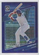 2021 Panini Donruss Optic Purple Pandora Prizm /99 Javier Baez #147 1m8