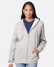 Hanes Unisex EcoSmart  Full-Zip Hooded Sweatshirt - P180