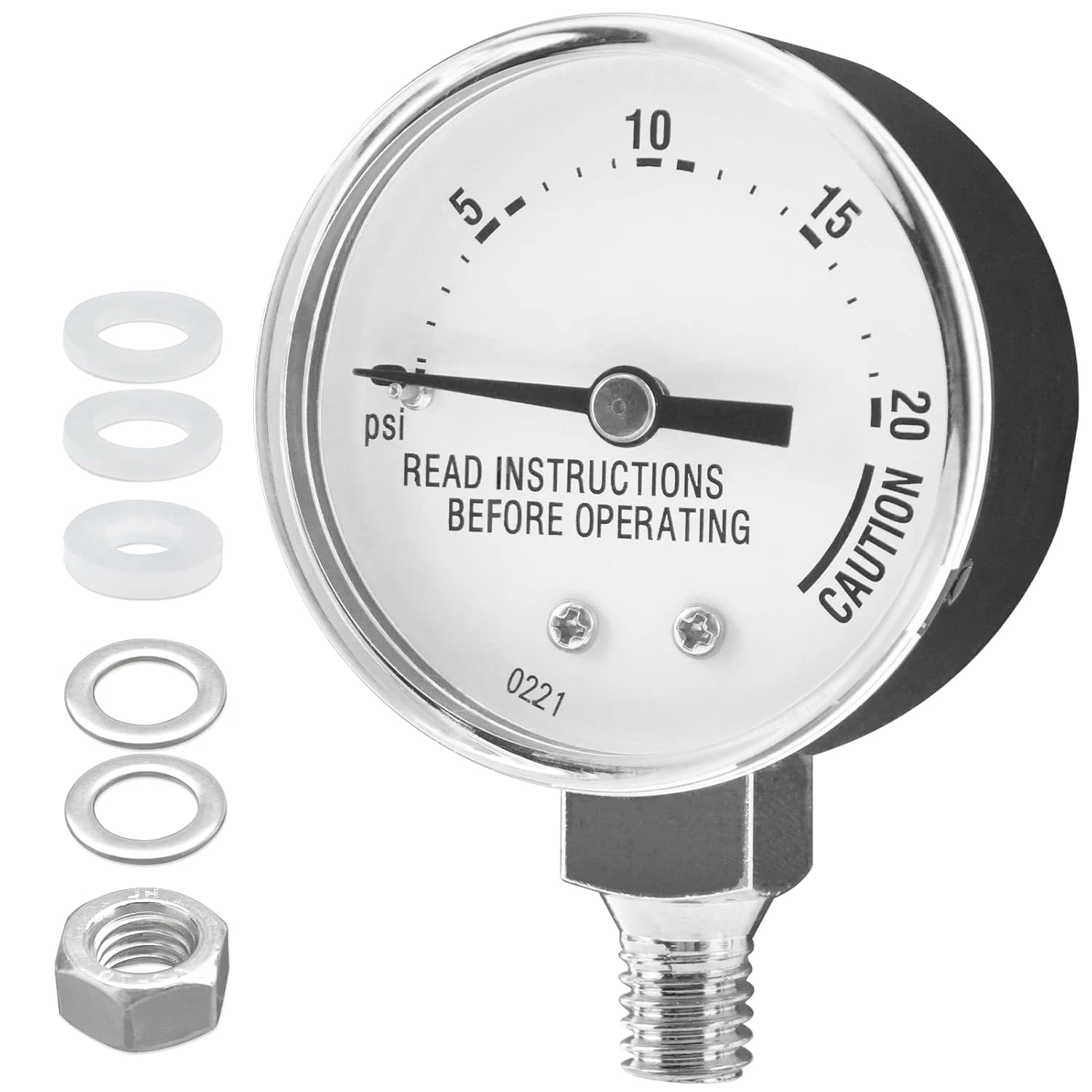 85772 Pressure Cooker Gauge, Replacement for Presto Steam Gauge 82237 82121, Fit
