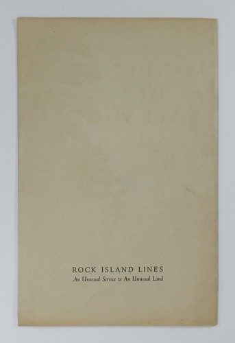 California Arizona Desert Travel Brochure Southwest Rock Island Railroad 1931 - 第 9/9 張圖片