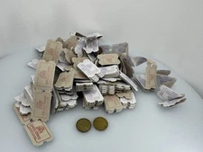 Chuck E Cheese Collectable Tickets & Coins 2004 and 2009 500+ Purple Tickets