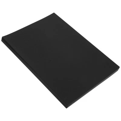 50 Sheets Papier De Construction Noir Verre Humide Sec Abrasif Pour Le Bois - Photo 1/4