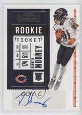 2020 Panini Contenders Rookie Ticket Darnell Mooney #204 Auto 0yi8