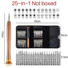 25 in 1 Precision Screwdriver Set Tool Kit Mini Small Torx Repair Fix for Laptop