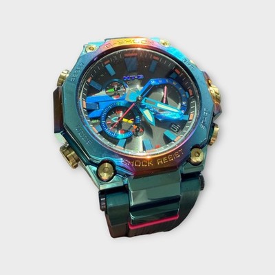 2021 Casio G-Shock Mystical Blue Phoenix Limited Edition Carbon MTG-B2000PH-2A