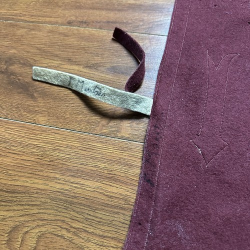 Antik 1913 EHS College Oversized Filz Wimpel Flagge Vintage 1910er Schule Logo - Bild 20 von 21