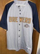 DYNASTY TRUE FAN MILWAUKEE BREWERS LARGE JERSEY (B81)
