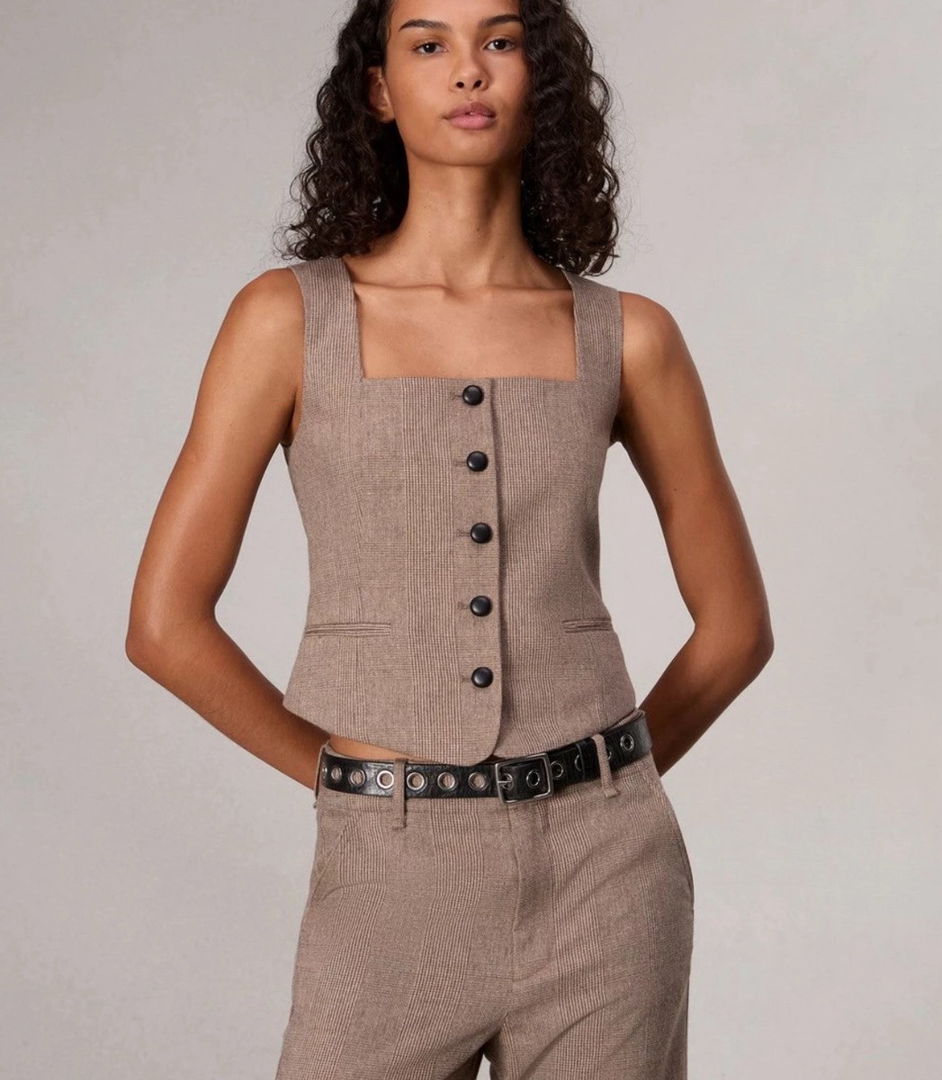 andmary　Rejina vest set ベージュ ANDMARY】Rejina vest set