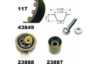 Zahnriemensatz Mapco 23849 FüR A2 6X1 Audi Lupo 8Z0 6E1 Vw 1 Tdi