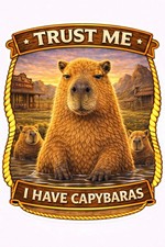 Funny Capybara Sticker Pack Meme Vinyl Decals 12pc