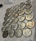 Lot Of 29 Coins 40% Silver Kennedy Half Dollars 1965 1969 65-69 Coin Circulated
