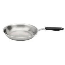 Vollrath 69810 Tribute Natural Finish Fry Pan with Silicone-Coated Handle, 10