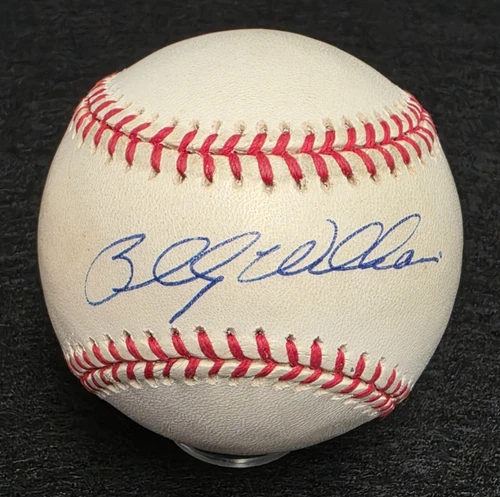 BILLY WILLIAMS Signed Official Baseball-HALL OF FAME-CHICAGO CUBS-JSA