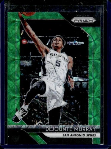 2018-19 Panini Prizm Dejounte Murray Prizm Choice Green #/8 Spurs