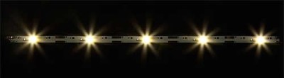 Faller 180654 A Scale LED Bar Spotlights -- White pkg(2)
