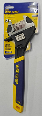 Irwin Vise-Grip 12'' Quick Adjusting Wrench Metric 2078611 Lifetime Guarantee