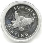 Sunshine Minting Silver Eagle 1 oz Silver Round Coin 999 Fine BU