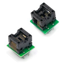 SOP8 to DIP8 SOP16 to DIP16 IC Programmer Socket Adapter Module 2PCS Wide Narrow