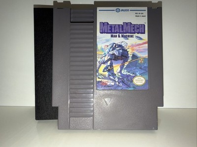 Metal Mech: Man & Machine Nintendo Entertainment System 1991 NES Cartridge NICE!