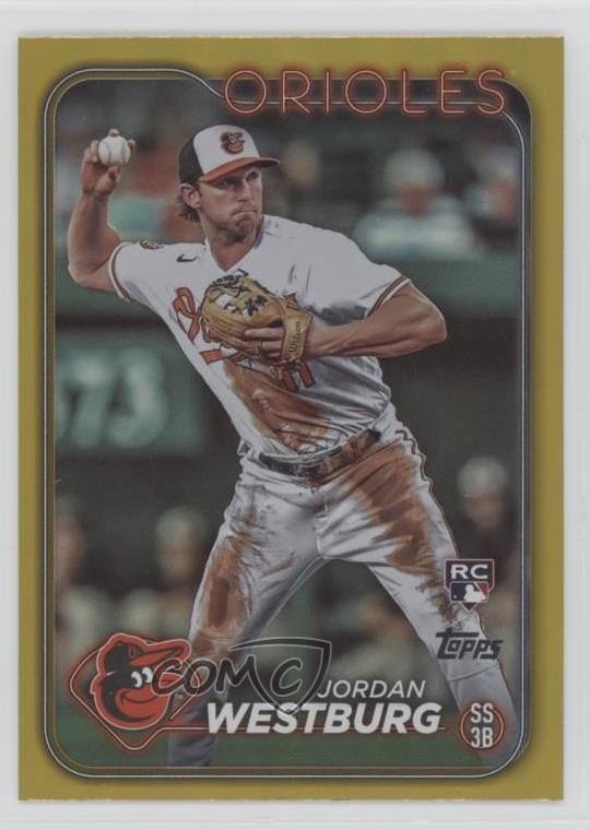 2024 Topps Series 1 Gold Foil Jordan Westburg #66 0o3x