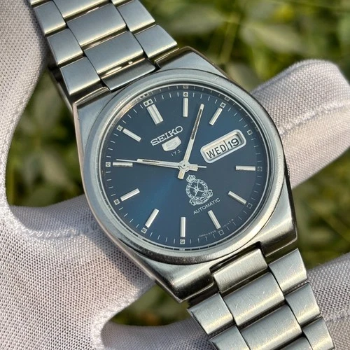 Rare!! Vintage Seiko 5 Automatic "Oman Khanjar" Japan Made Men's Watch 6309-9000