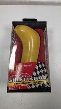 Vintage Nos Racers Choice Leather Multi Color Shift Knob 19433 Vintage Nos Racers Choice Leather Multi Color Shift Knob 19433