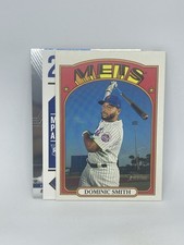 Dominic Smith(Lot of 3) 2021 Heritage #212 2018 Chronicles #26 2021 Mosaic #42