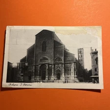 SMALL BLACK AND WHITE POSTCARD COLLECTION BOLOGNA - SAN PETRONIO 