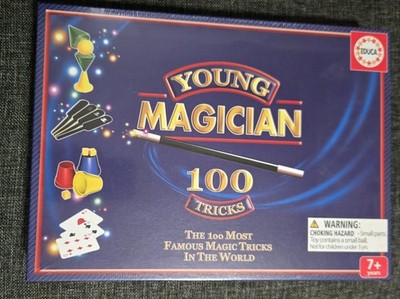 New - Educa Young Magician 100 Tricks Magic Set - Ages 7+ 