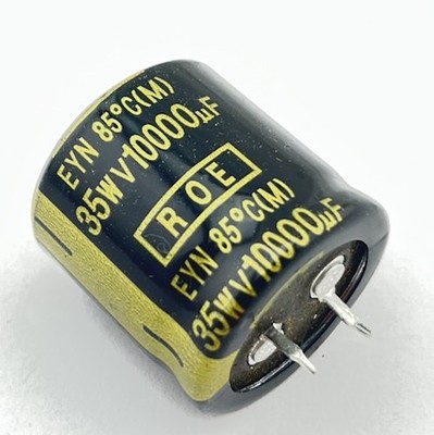 ROE Roederstein 10000µF 35V RM10 Elko Elektrolyt-Kondensator SnapIn ø30x30mm