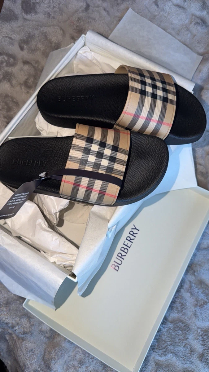 Burberry Check Sandals for Women for sale | eBay