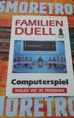 Familienduell (PCSL 1989) Commodore C 64 (Disk, Cover/Manual) 8-bit works