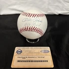 Pete Rose Signed Hit King Inscription  OFFICIAL NATIONAL League Baseball STEINER