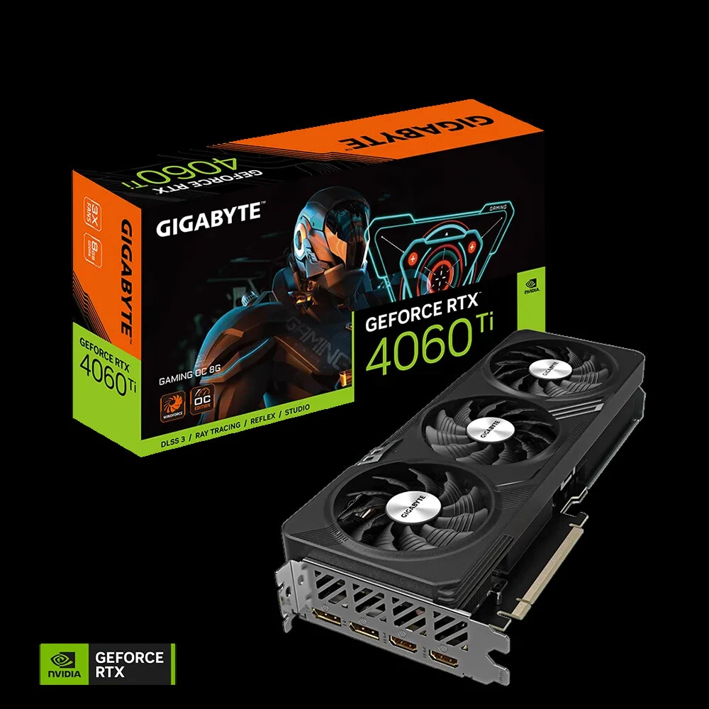 GIGABYTE NVIDIA GeForce RTX 4060 GAMING OC 8GB GDDR6 PCI Express