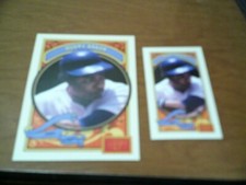 2014 PANINI GOLDEN AGE BASE & MINI BLUE MONO BACK #120- DUSTY BAKER- DODGERS