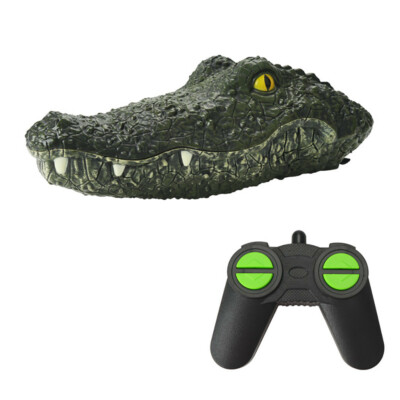 2.4G Crocodile Prank Alligator Head RC Boat Remote Control Electric Toy US Stock | eBay