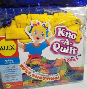 alex toys craft knot a quilt kit
