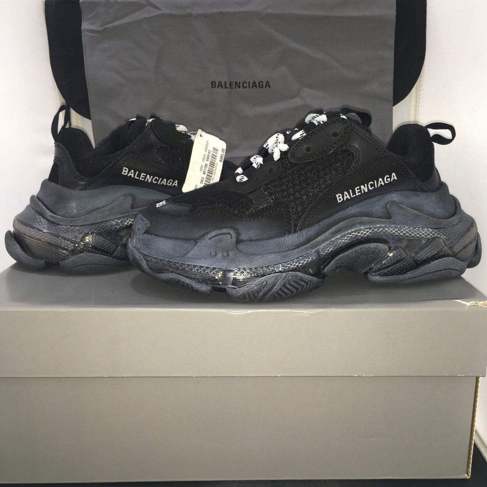 iNSNike Balenciaga Triple S x Nike VaporMax Steam air cushion