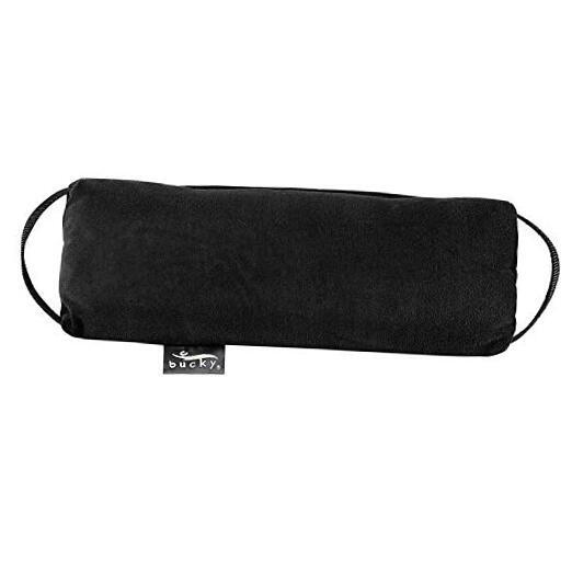 Baxter Ergonomic & Supportive Adjustable Lumbar Pillow, One Size Black