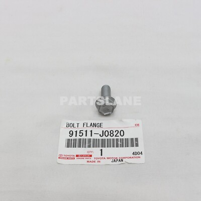 のあ0820 91511-J0820 Toyota OEM BOLT, WASHER BASED HEAD HEXAGON (FOR