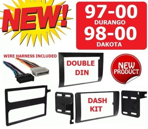 97-00DURANGO 98-00 DAKOTA NAV BLUETOOTH APPLE CARPLAY ANDROID AUTO CAR STEREO