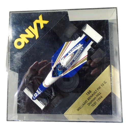 Vintage 1:43 Onyx F1 race car Williams Renault FW17- Damon Hill