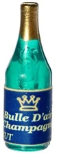 Dolls House Champagne Bottle Miniature Bar Pub Shop Dining Room Accessory