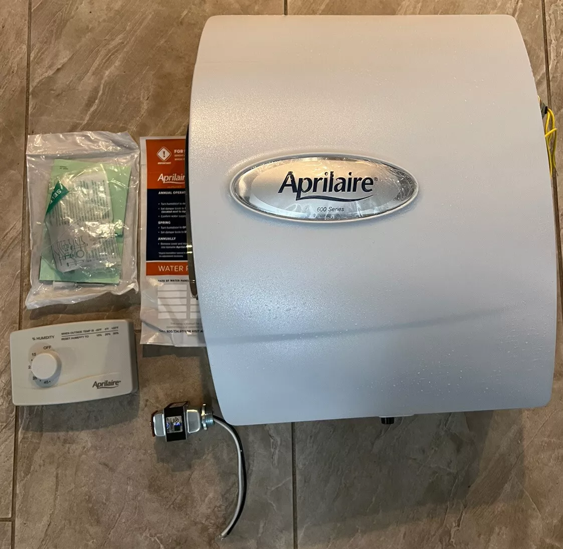 Whole-House Large Bypass Humidifier - AprilAire 600