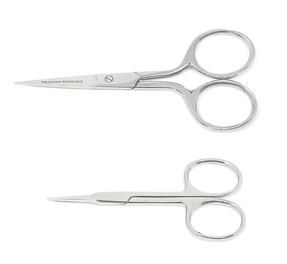 Small Precision Embroidery Scissors Stainless Steel Sharp Pointed