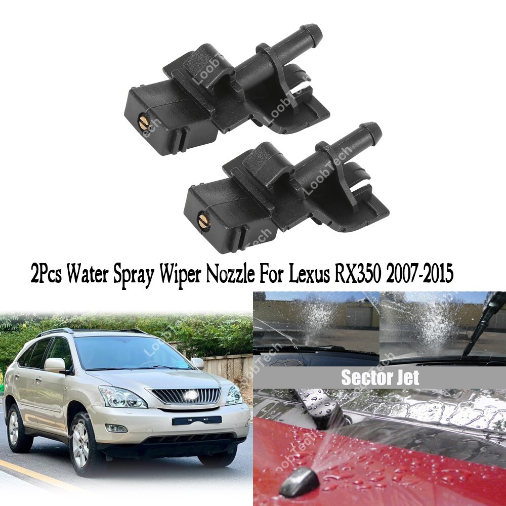 How to Spray Water on Windshield Lexus 